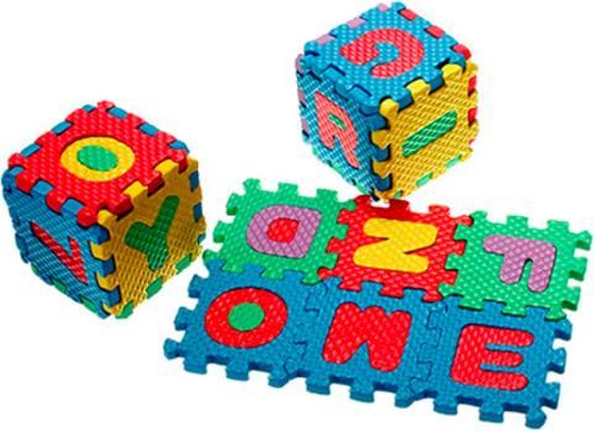 Puzzelmat  letters, alfabet |Speelmat  |36 delig  9x 9 cm per letter | Speelmat baby | Foam puzzel | Puzzelmat Foam